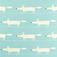 Mr Fox Fabric / Sky