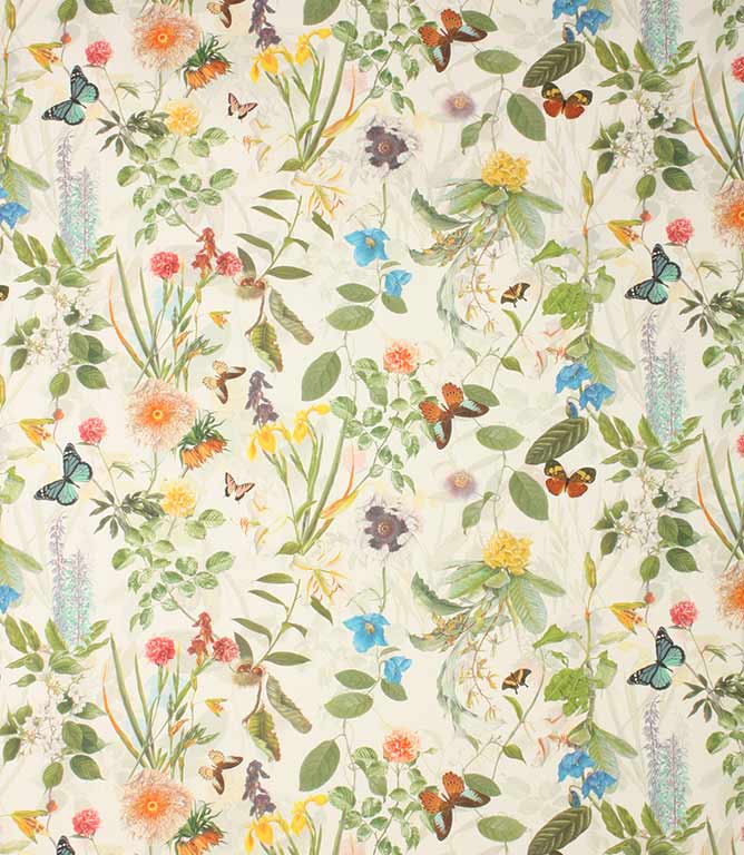 Secret Garden Fabric / Cream - Just Fabrics