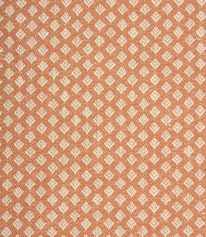 Woodley Fabric / Burnt Orange - Just Fabrics