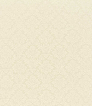 Lymington Damask Fabric / Cream