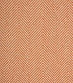 Charlbury Herringbone Fabric / Terracotta - Just Fabrics