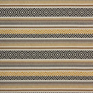 Tavira Fabric / Noir - Just Fabrics