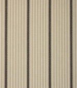 Baltimore Stripe FR Fabric / Stone / Navy - Just Fabrics