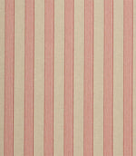 Ludlow Stripe Fabric / Red - Just Fabrics