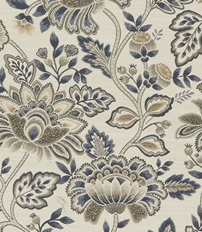 Clara FR Fabric / Royal - Just Fabrics