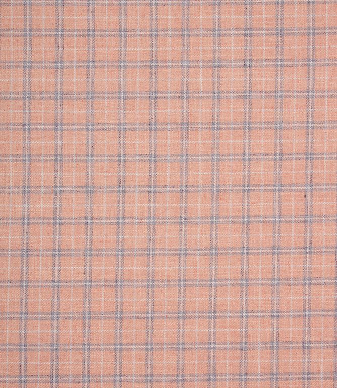 Painswick Check Fabric / Blush - Just Fabrics