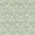 Bellflowers Weave Fabric / Seagreen