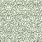 Bellflowers Weave Fabric / Seagreen - Just Fabrics