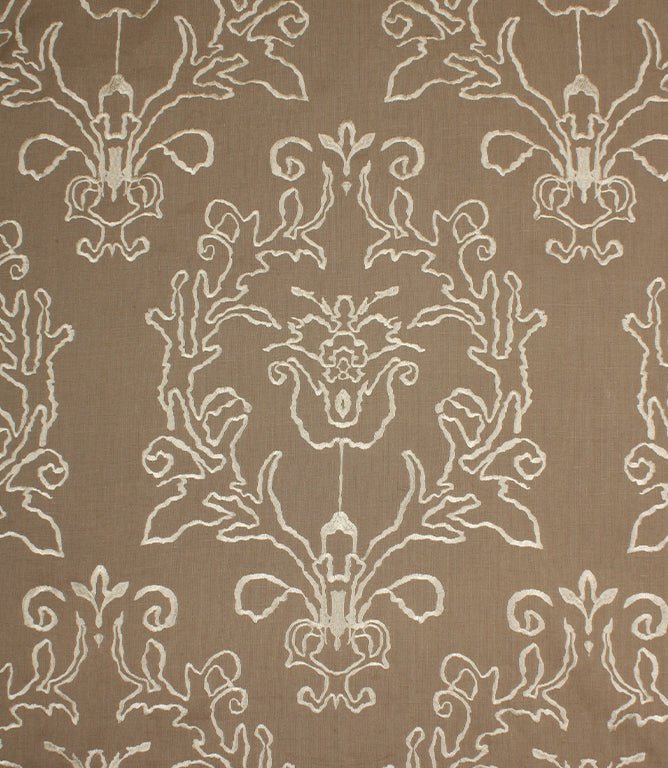Tuscany Fabric / Linen / Ivory - Just Fabrics