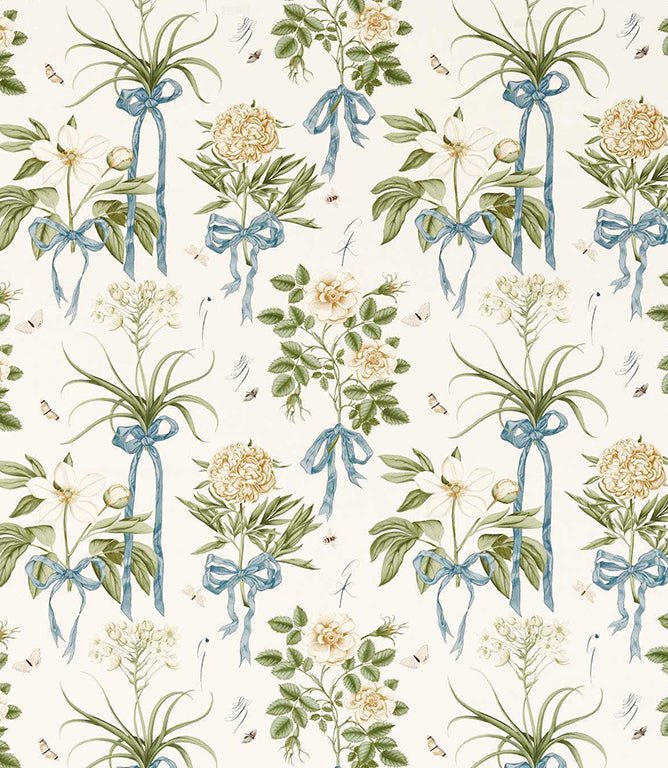 Cupid's Beau Fabric / Quince / Chalk - Just Fabrics