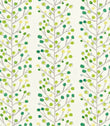 Berry Tree Fabric / Emerald / Lime / Chalk - Just Fabrics
