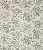 Indian Toile Fabric / Graphite - Just Fabrics