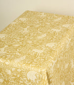 Forest Matt PVC Fabric / Ochre - Just Fabrics