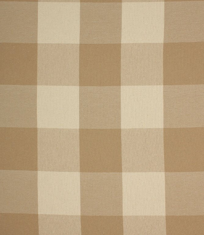 Aldsworth Chunky Check Fabric / Linen - Just Fabrics