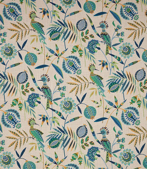 Hoopoe Fabric / Neptune
