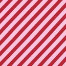 Paper Straw Stripe Fabric / Ruby / Rose - Just Fabrics