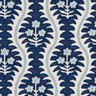 Elbury Vine Fabric / Indigo - Just Fabrics