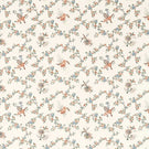 Trelliage Fabric / Sandstone / Woad - Just Fabrics