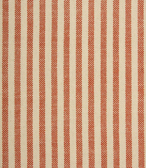 Broadway Stripe Fabric / Terracotta
