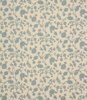 JF Crewel Fabric / Sky