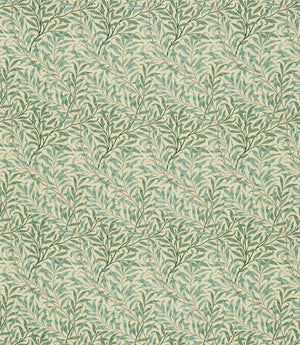 Willow Boughs Fabric / Cream / Pale Green