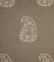 Kashmir Fabric / Linen / Ivory - Just Fabrics