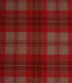 Lewis Wool Fabric / Cranberry - Just Fabrics