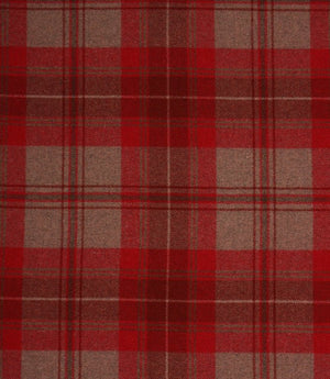 Lewis Wool Fabric / Cranberry
