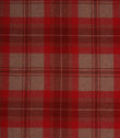 Lewis Wool Fabric / Cranberry - Just Fabrics