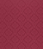 Lymington Damask Fabric / Redcurrent - Just Fabrics