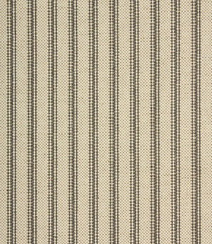 JF Linen Ticking Fabric / Grey
