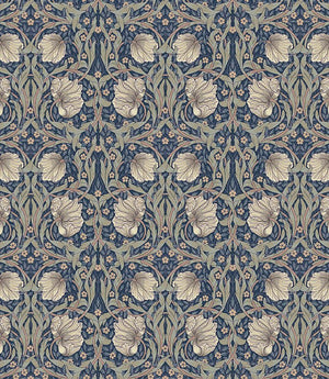 Pimpernel Oilcloth Fabric / Navy