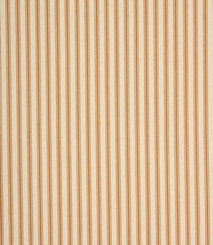 JF Ticking Fabric / Burnt Orange