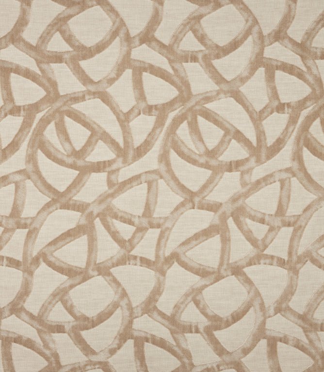 Orbit Fabric / Stone - Just Fabrics