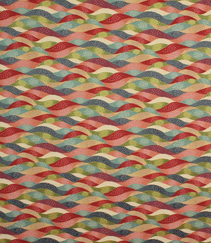Waves Tapestry Fabric / Multi