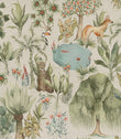 Jungle Serene Fabric / Green - Just Fabrics