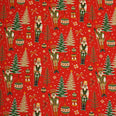 Nutcracker Noel Fabric / Red