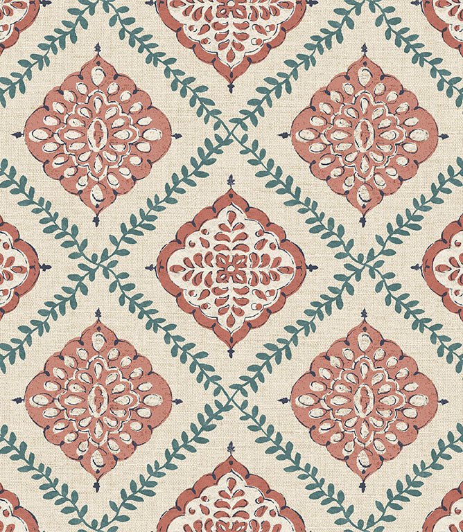 Saz FR Fabric / Lava - Just Fabrics