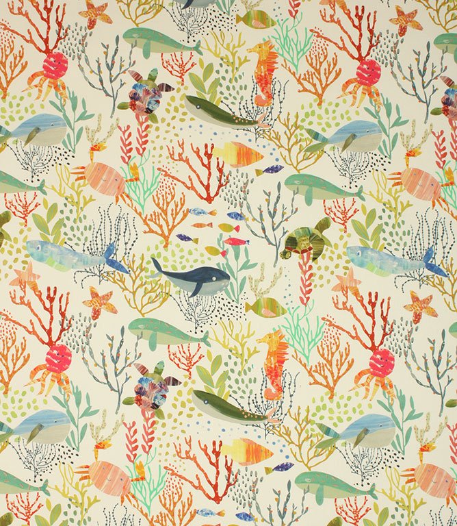 Bubbles Fabric / Jungle - Just Fabrics