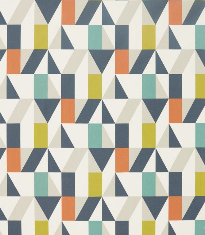 Nuevo Fabric / Citrus / Paprika / Forest - Just Fabrics