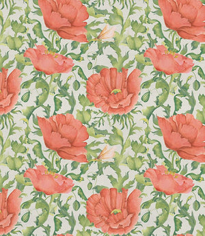 Valeria Clearance Fabric / Scarlet