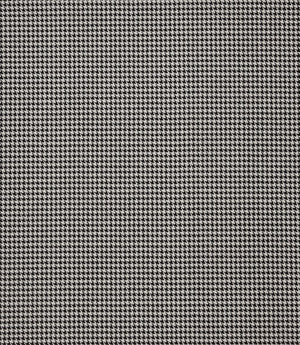Houndstooth FR  Fabric / Noir