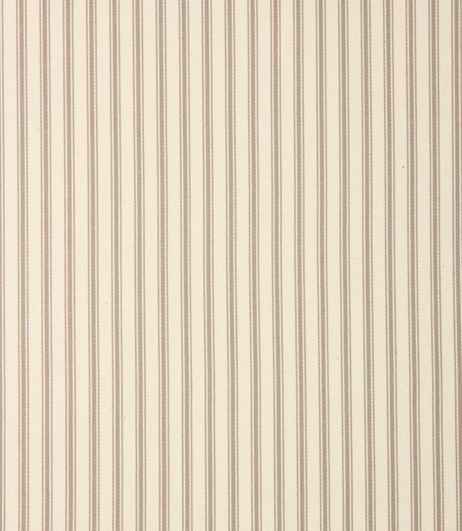 JF Ticking Fabric / Beige - Just Fabrics