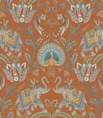 Elephas FR Fabric / Papaya - Just Fabrics
