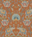 Elephas FR Fabric / Papaya - Just Fabrics