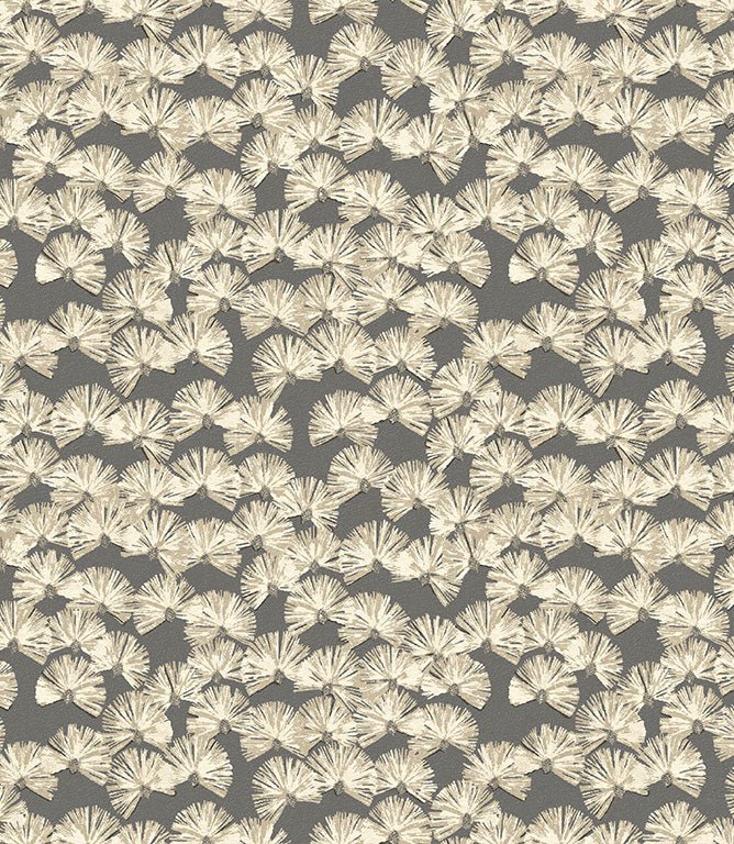 Nara FR Fabric / Charcoal - Just Fabrics