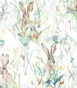 Jack Rabbit Fabric / Cream - Just Fabrics