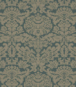 Chalfield Damask Fabric / Persian - Just Fabrics