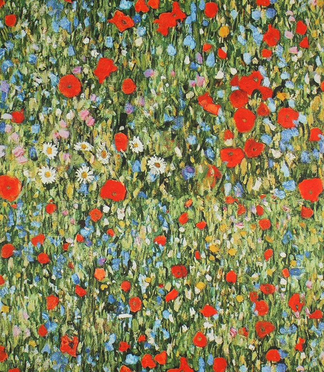 Poppy Garden Outdoor Fabric / Multi - Just Fabrics