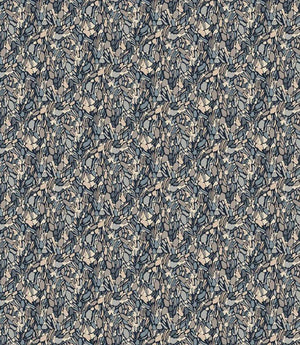 Chesil Beach Fabric / Blue Granite